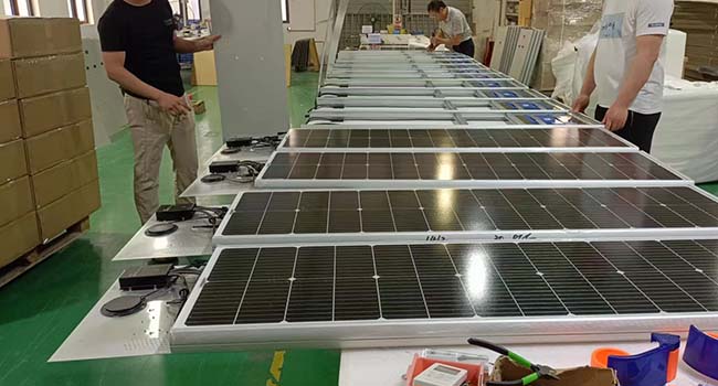 all in one solar street lights